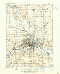 Old Maps of Lower Beaver, Des Moines for Hiking &amp; Exploration | Pastmaps